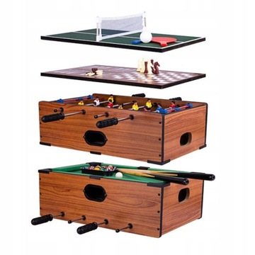 Drewniany stół do gier Table Game 3w1