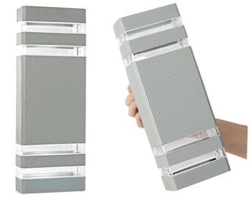ZEWNĘTRZNA LAMPA OGRODOWA LED GU10 KINKIET NA ŚCIANĘ TARAS BALKON ELEWACJĘ