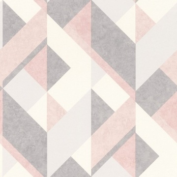 Tapeta NOWOCZESNA GEOMETRYCZNY WZÓR papierowa
