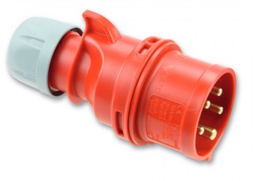 Wtyczka siłowa PCE Shark 32A 4P+Z PCE IP44 025-6