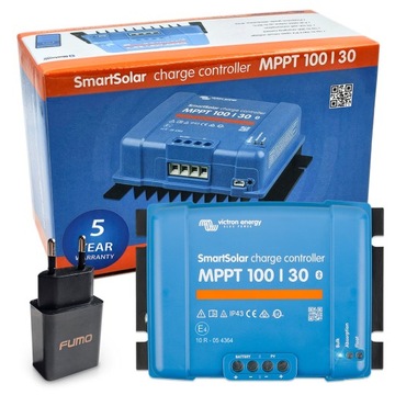 VICTRON ENERGY REGULATOR solarny ładowania SMART SOLAR MPPT 100/30 100V 30A