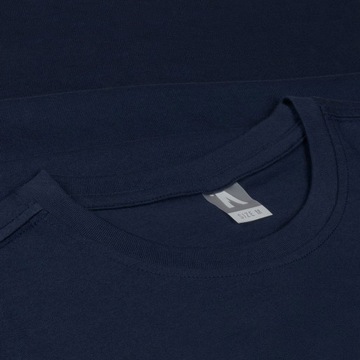 Alpinus koszulka męska t-shirt bawełniany granat L