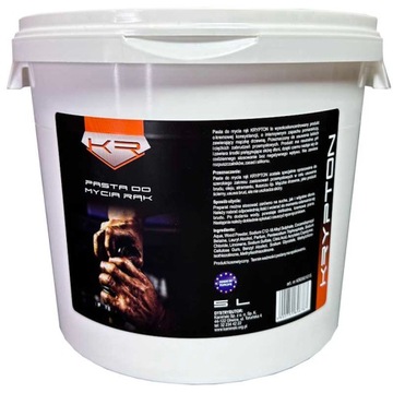 Pasta do mycia rąk BHP trocinowa 5L Krypton