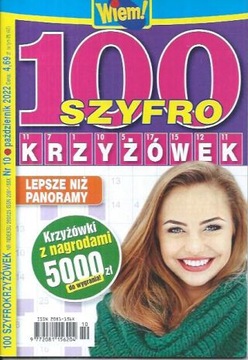 Krzyżówki Wiem! 100 SZYFRO KRZYŻÓWEK 10/2022