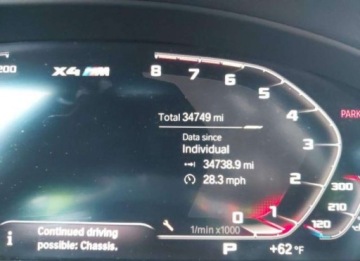 BMW 2021 BMW X4 M 2021, 3.0L, 4x4, od ubezpieczalni 3.0 Benzyna 473KM, zdjęcie 11