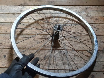 ВИНТАЖНЫЕ ВЕЛОСИПЕДНЫЕ КОЛЕСА ROMET 425 ММ ДИСКИ ПЕРЕДНИЕ PRL