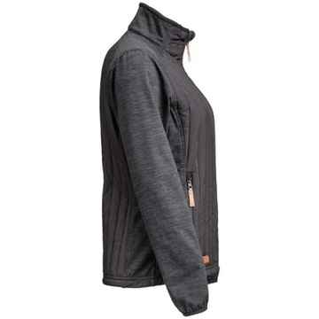 Куртка гибридная флисовая, женская, графит, размер.