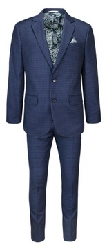 Granatowy Garnitur SLIM - VICTORIO 176/104/90