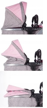 КУКЛИЧНАЯ КОЛЯСКА 2в1 СУМКА ДЛЯ КОЛЯСКИ ГОНДОЛЛА СКЛАДНАЯ