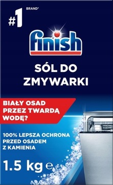FINISH SÓL ZMIĘKCZAJĄCA DO ZMYWAREK 1,5kg
