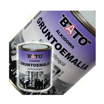 Gruntoemalia ALKIDOWA BATO Czarny mat 5L RAL 9005