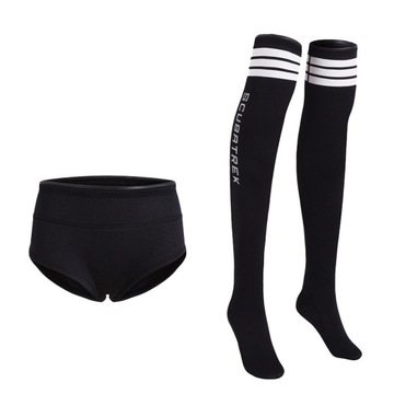Kobiety Wetsuit 1.5mm neoprenowe nurkowanie Snorkel Brief