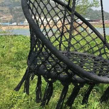 STORK'S NEST Подвесное кресло Качели Черный