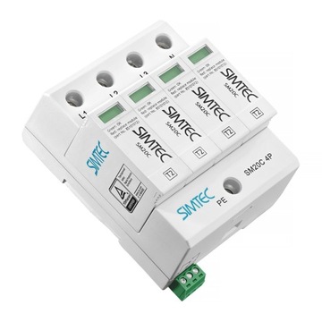 SIMTEC OGRANICZNIK PRZEPIĘĆ C 4P 20kA SM20C/4