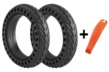 2x BEZDĘTKOWA pełna opona 8,5'' do hulajnogi Xiaomi / Motus Scooty 8,5