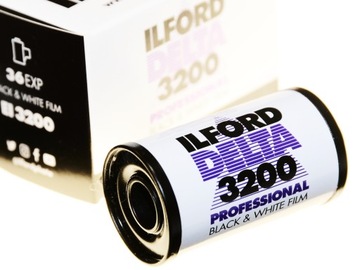 Ilford Delta 3200/36 черно-белая пленка ЧБ пленка