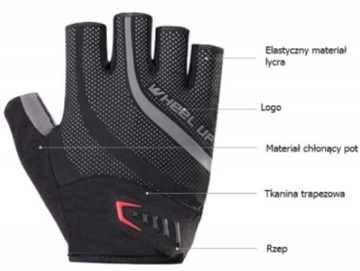 СПОРТИВНЫЕ ГЕЛЕВЫЕ ВЕЛОСИПЕДНЫЕ ПЕРЧАТКИ БЕЗ ПАЛЬЦЕВ r.L