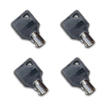 Стойка парковочного замка, складная, с ключом, 65 см