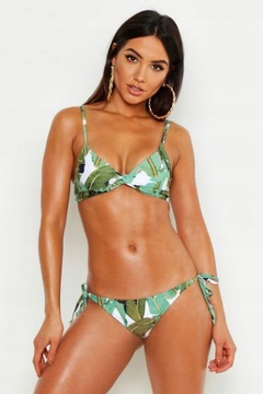 BOOHOO DÓŁ OD BIKINI MAJTKI WIĄZANE FIGI _ 40 L