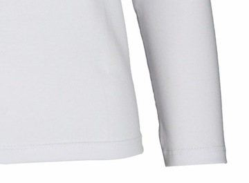 Golf damski ChLOE elastyczny bawełna + elastan biały L