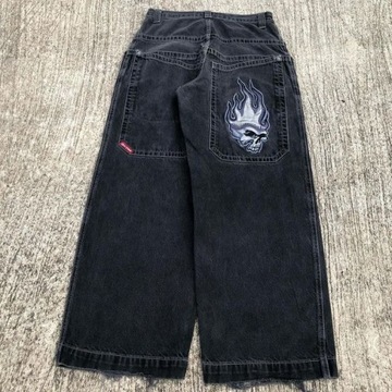 мужские брюки уличная одежда джинсы JNCO Jeans Y2k Hi