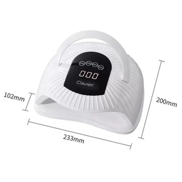 Lampa Do Paznokci Żeli Hybryd Uv Led 256W Mocna