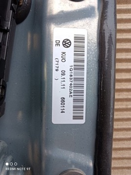 MECHANIZMUS OKNO PRAVÝ PŘEDNÍ VW EOS FACELIFT 2011R 1Q1837402AE ORIGINÁLNÍ