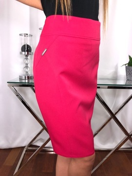 ПОВСЕДНЕВНАЯ ЮБКА D2 МОДЕЛЬ ФУКСИЯ Размер 40