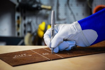 Строительный маркер SHARPIE Перманентная ручка Водостойкий THICK W10 Черный