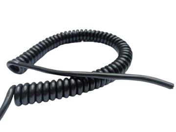 КАБЕЛЬ 2-ЖИЛЬНЫЙ СПИРАЛЬНЫЙ КАБЕЛЬ OMY 2x0,75 12В-24В