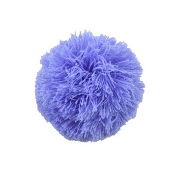 Pompon włóczkowy 10 cm średnicy Akryl Fioletowy