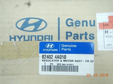 ZVEDÁK OKNO PRAVÝ PŘEDNÍ HYUNDAI H1 08- ORIGINÁL