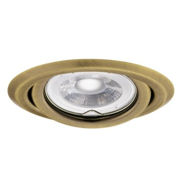 Oprawa sufitowa oczko pierścień mosiądz mat ARGUS II CT-2115-BR/M Kanlux