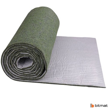 Фетр метражный для шумоизоляции классических автомобилей BITMAT Poroso 100х100см 20мм
