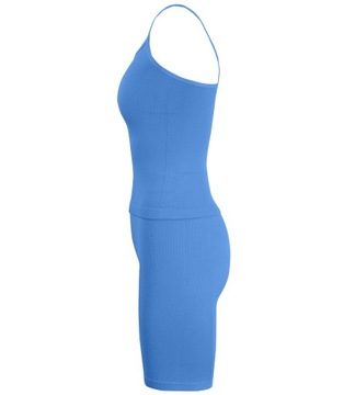 Komplet legginsy + top podkoszulka na ramiączka Sportowy TULLY 4XL/5XL