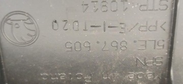 SKODA ENYAQ ČALOUNĚNÍ KRYT KUFRU 5LE867605