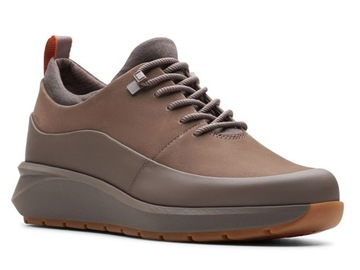 CLARKS Buty trekkingowe damskie Un VentureLo brązowe skórzane 36