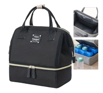 TORBA DO WÓZKA PLECAK ORGANIZER DLA MAMY TATY 3w1 Zgrabny elegancki sorter