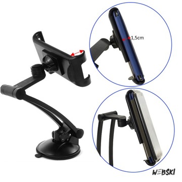 АВТОДЕРЖАТЕЛЬ ДЛЯ ПЛАНШЕТА 7–11 ФУТОВ ДЛЯ ОКОННОЙ ДОСКИ