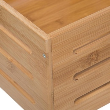 Многофункциональный органайзер Bamboo BASKET CONTAINER Бамбуковая коробка 31 см
