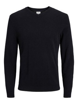 Jack&Jones Sweter 12137194 Czarny Regular Fit