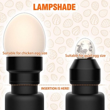 Свеча-лампа Холодное яйцо