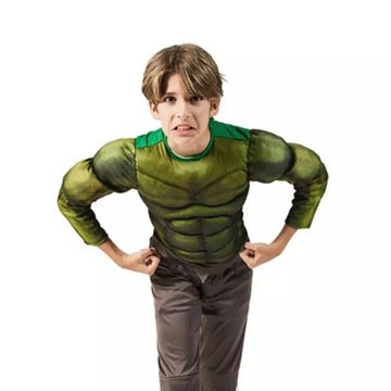 HULK OUTFIT Disguise Muscles СВЕТЯЩАЯСЯ СВЕТОДИОДНАЯ МАСКА 120/130 л