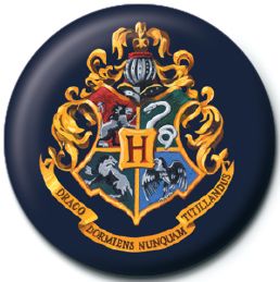 Przypinki do ubrań Harry Potter Herby Hogwartu
