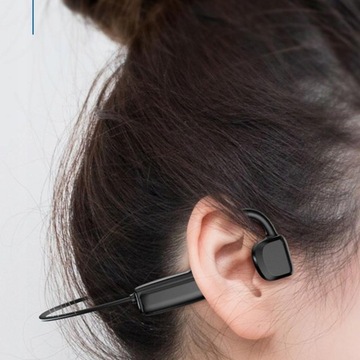 słuchawki na przewodnictwo kostne czarny