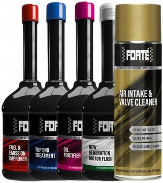 FORTE Pakiet Benzyna Profilaktyka Naprawa Wtryski Układ Paliwa Pierścienie