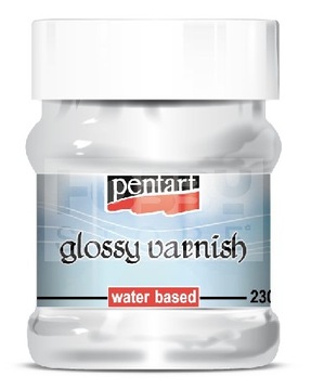230 ml LAKIER wykończeniowy Z POŁYSKIEM decoupage