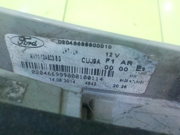 FORD B-MAX 1.4 B 14R 5D SVĚTLO LEVÝ ZADNÍ W KRYT AV11-13A603-BG