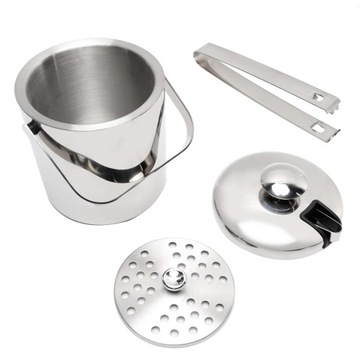 Ведро для льда Konighoffer Lugo 1,3л серебро