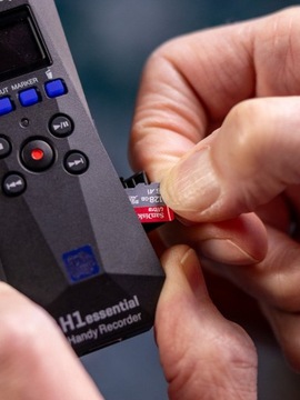 Zoom H1e H1essential 2-дорожечный 32-битный цифровой USB-рекордер аудиозаписи